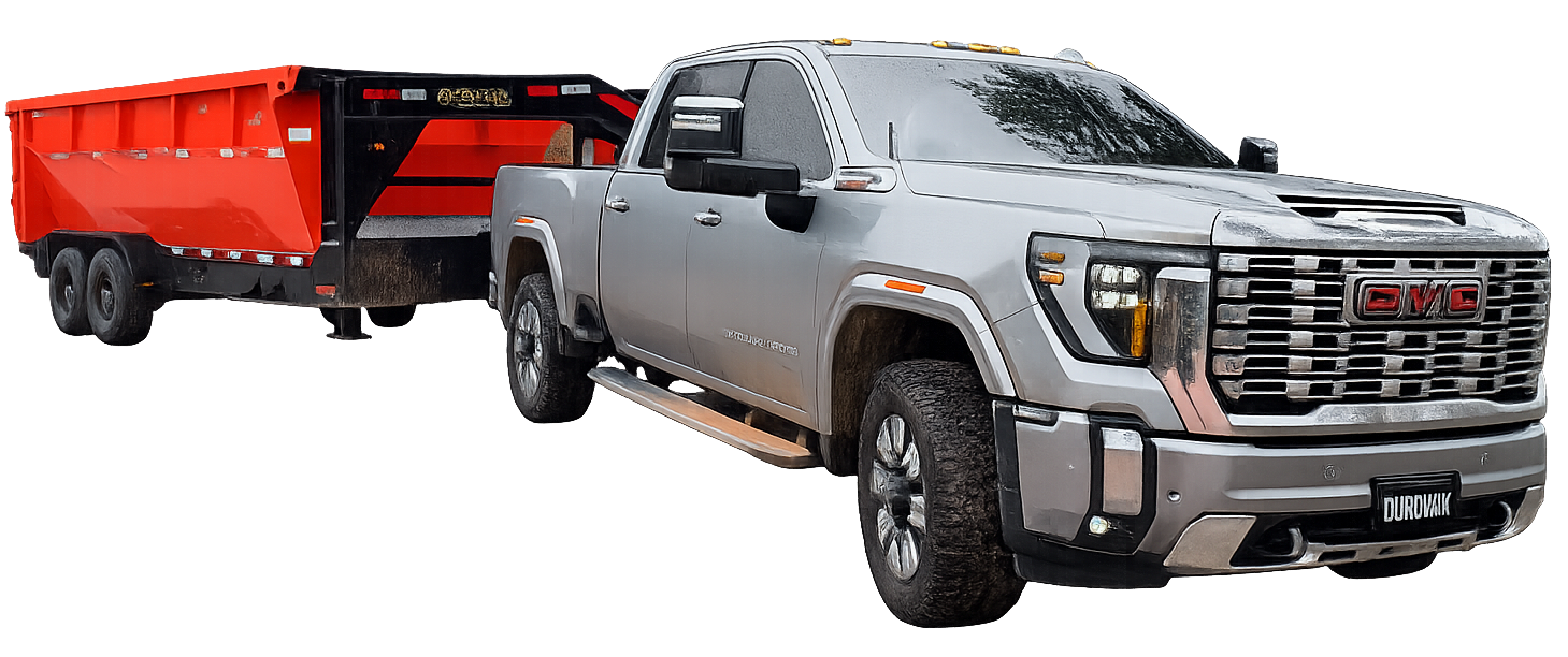 Iron Peak dumpster truck